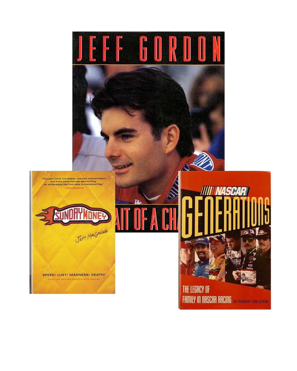 NASCAR 3 Book Set for Racing Enthusiasts 
