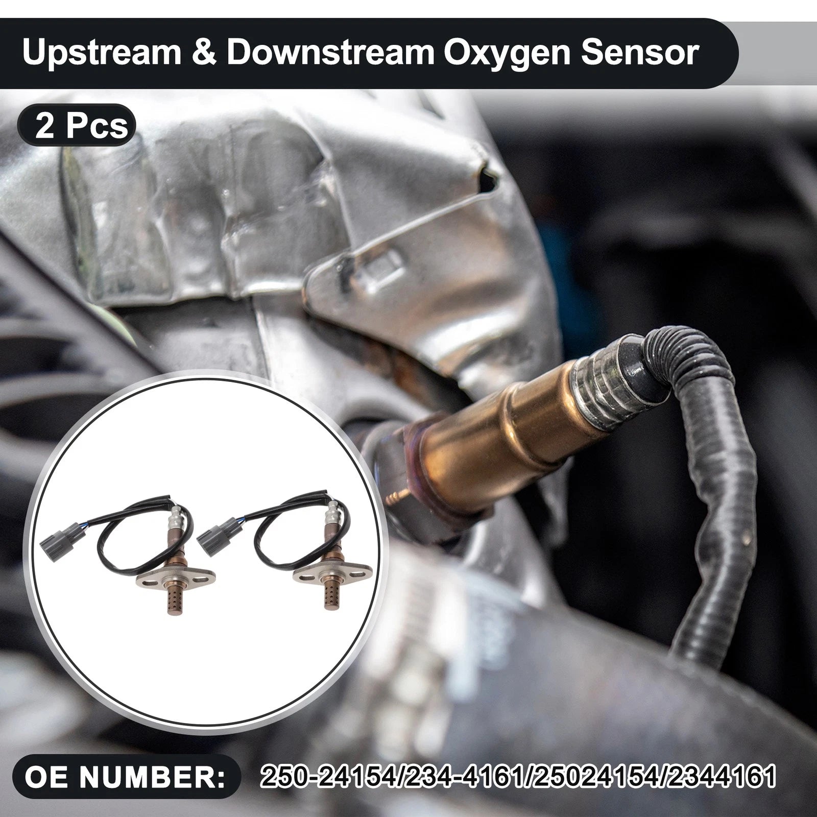 2X Upstream & Downstream Oxygen Sensor for Toyota 4Runner (1996–2000) 250-24154