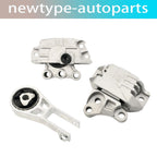 3PCS Hydraulic Front Motor & Trans Mount for Jeep Compass (2017–2019)