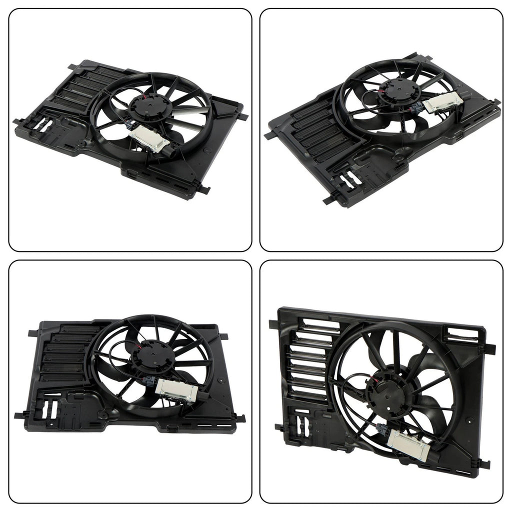 Radiator Cooling Fan with Module for Ford Escape 2.0L L4 (2013–2016)
