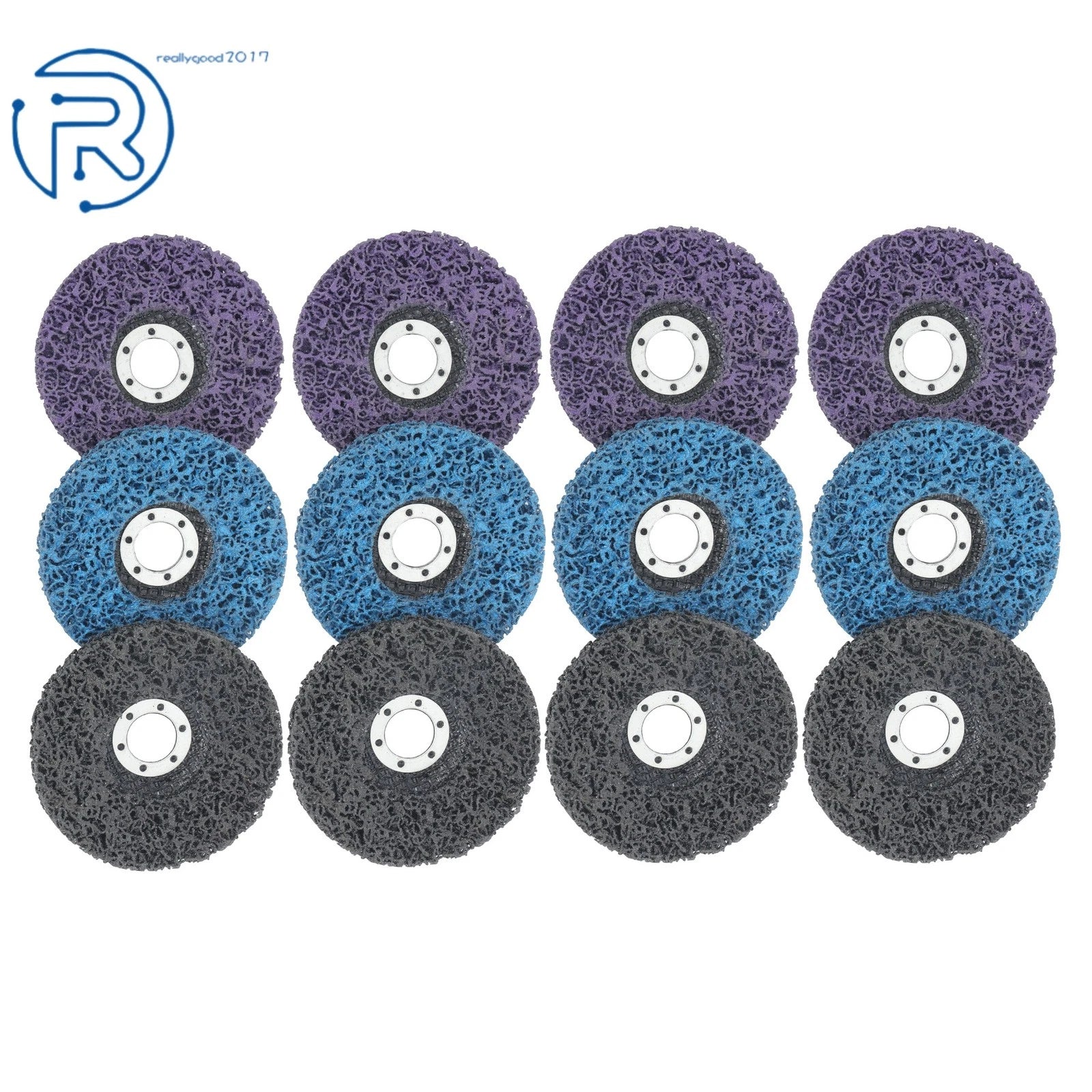 Set of 4 Paint Stripper Discs for Angle Grinder