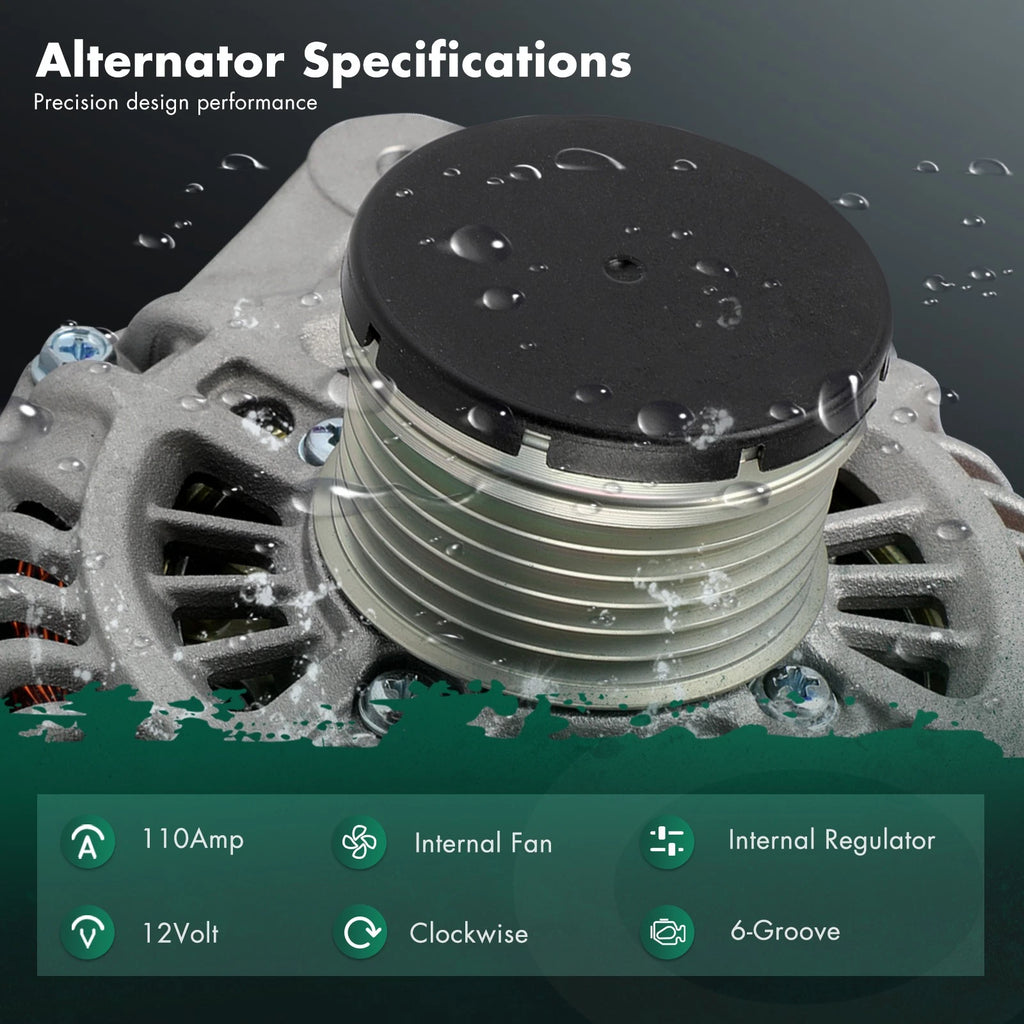 Alternator for Nissan Altima (2013–2018) L4 2.5L 231003TA1A 2310M3TA1BRW