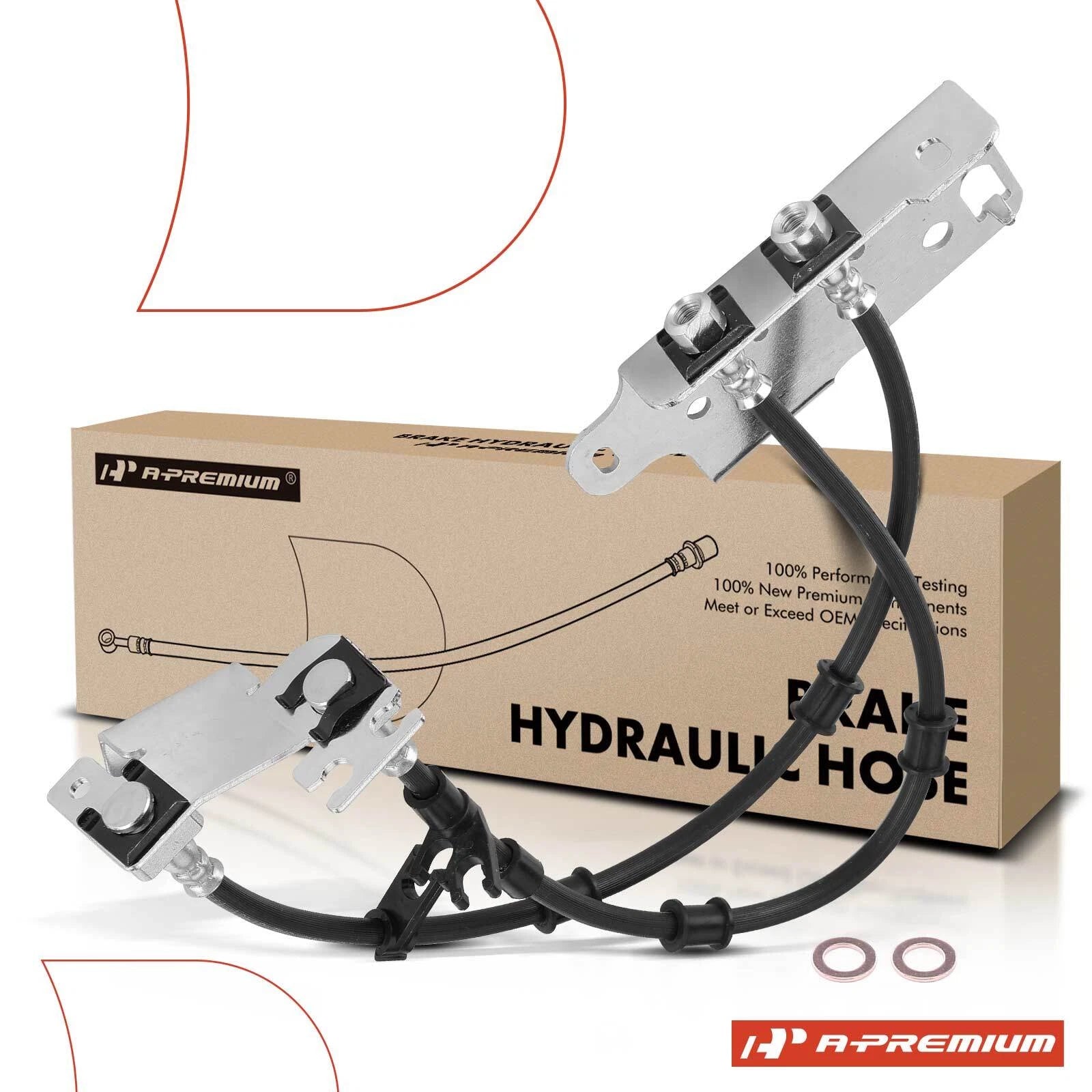 Rear Center Brake Hydraulic Hose for Ford F-250 Super Duty (2011–2023)