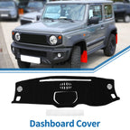Dashboard Cover Mat for Toyota Tundra (2014–2021) Sun Protector Black