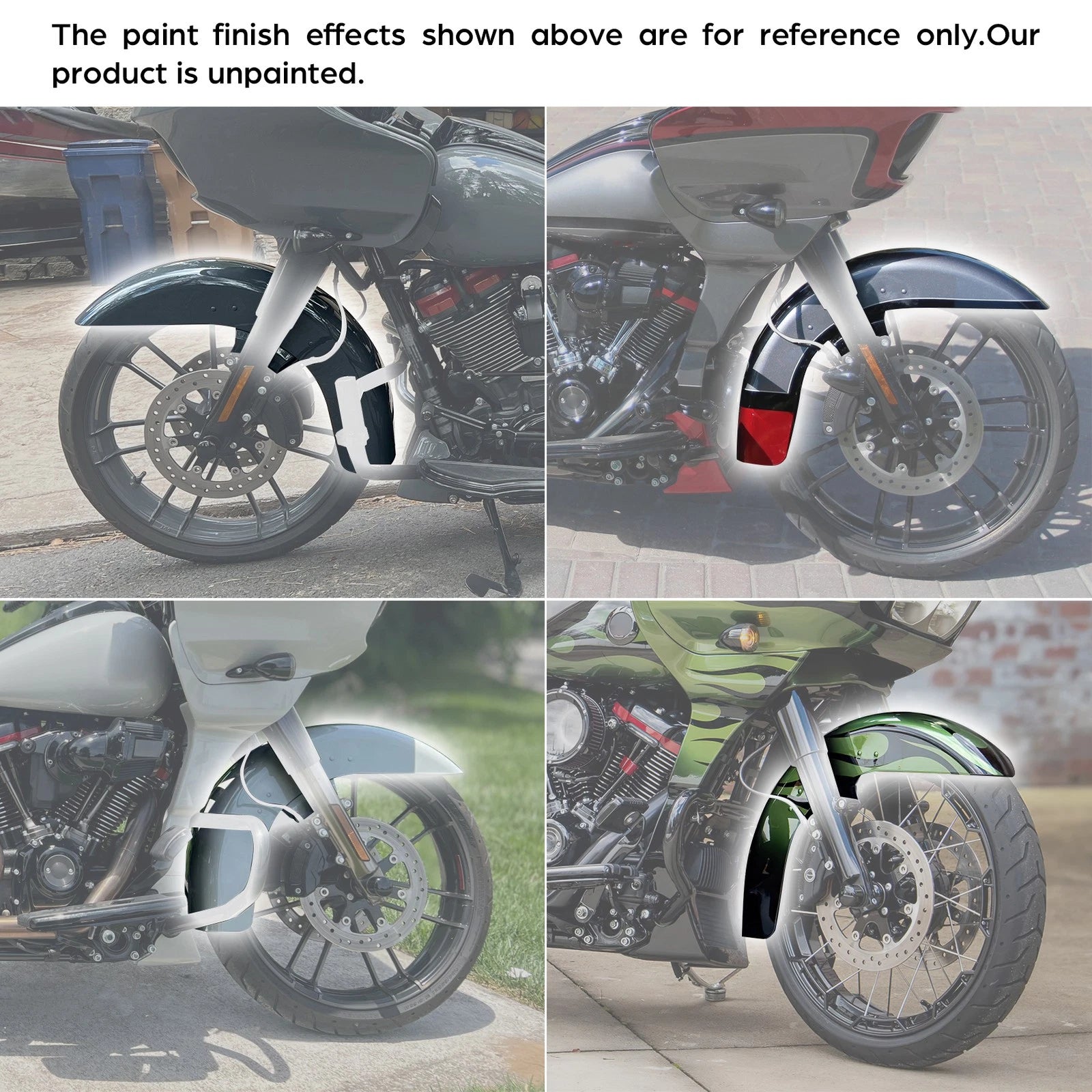 FRP Front Fender for Harley Touring CVO Road Glide Special (2017–Present)