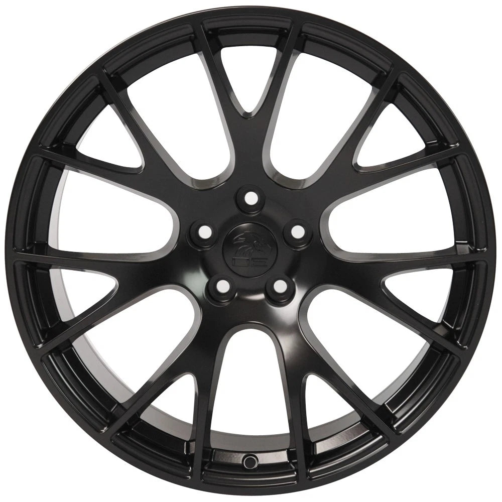 Black Wheel 22x10 Replacement for Chrysler Aspen (2007–2009)