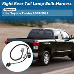 Right Tail Light Socket Wiring Harness for Toyota Tundra (2007–2014) 81555-0C070
