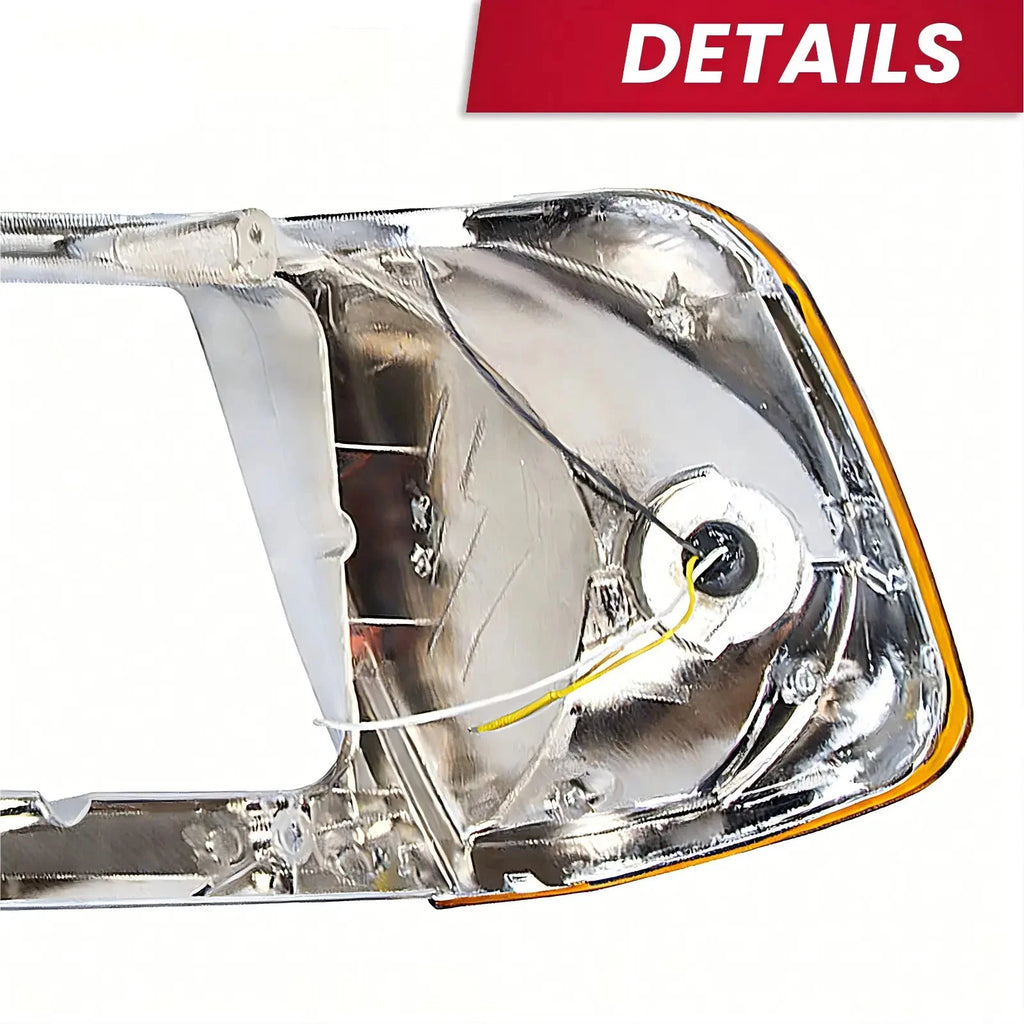 Headlight Bezel with LED Turn Signal for Freightliner FLD120