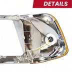 Headlight Bezel with LED Turn Signal for Freightliner FLD120