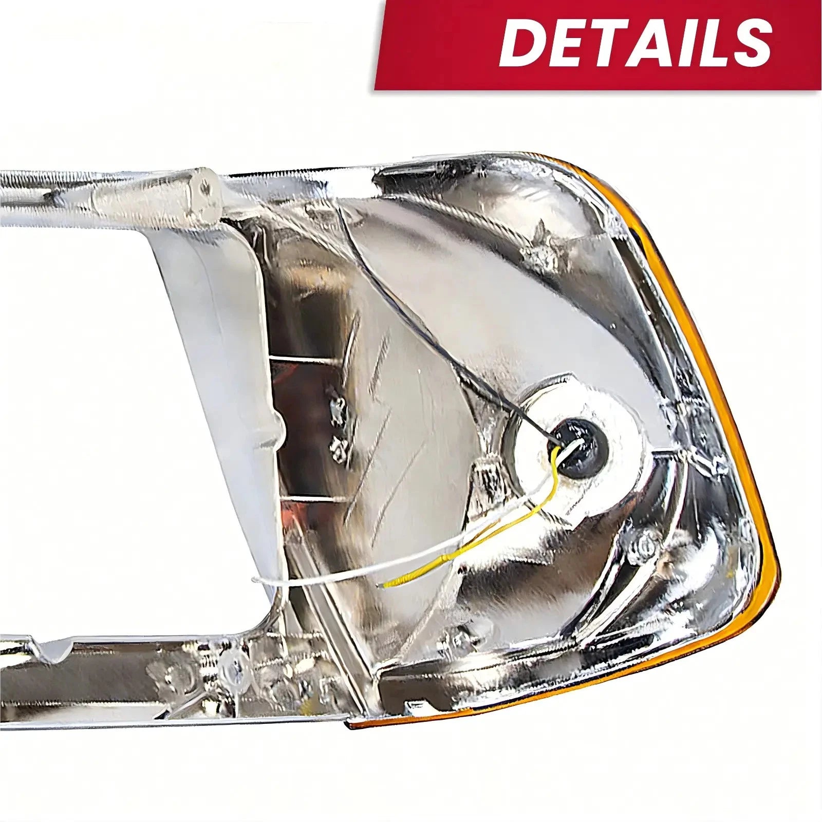 Headlight Bezel with LED Turn Signal for Freightliner FLD120
