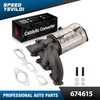 Exhaust Manifold Catalytic Converter for 2011–2015 Ford Explorer Edge MKX