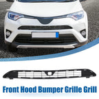 Front Hood Bumper Grille for Toyota RAV4 LE (2016–2018) No.531120R060 Black