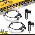 Set of 4 ABS Wheel Speed Sensors for Chevy Express Savana 3500 (2003–2023)