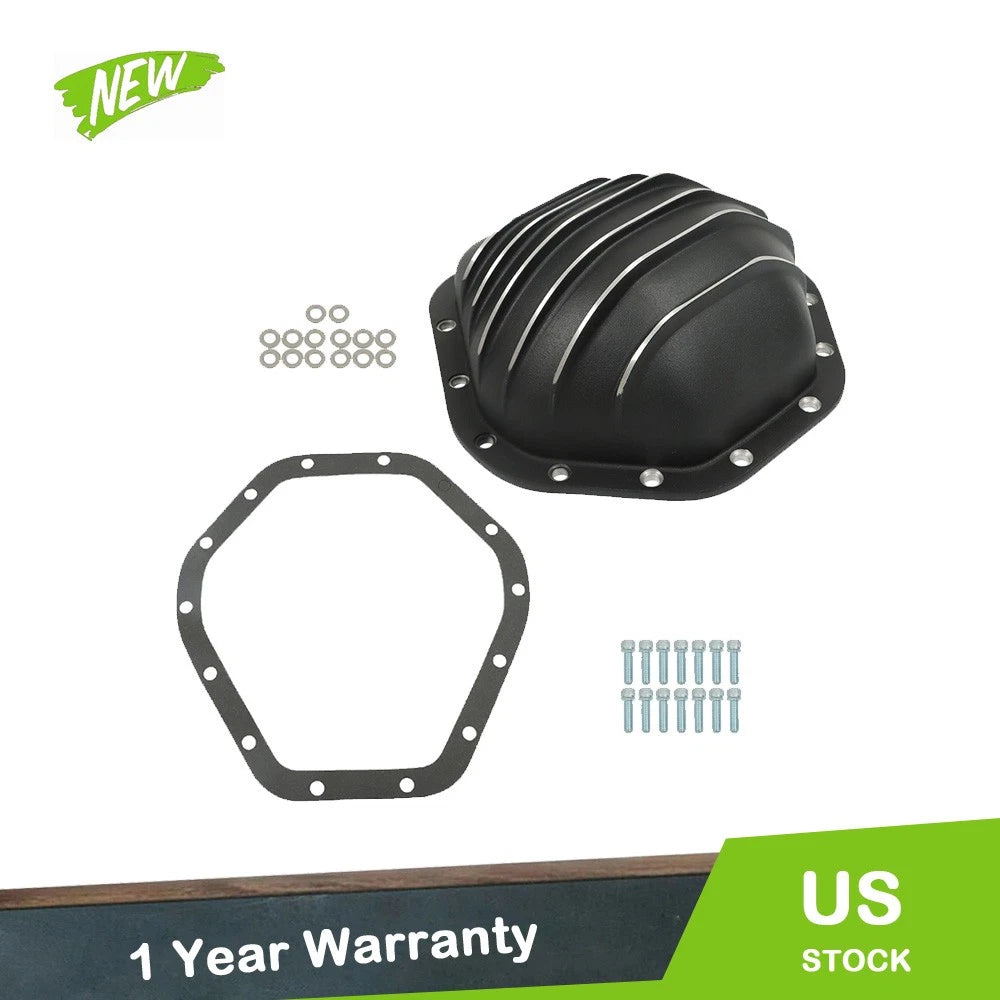 Rear Aluminum Differential Cover w/Gasket Bolts for Chevy GMC 10.5in 14Bolt