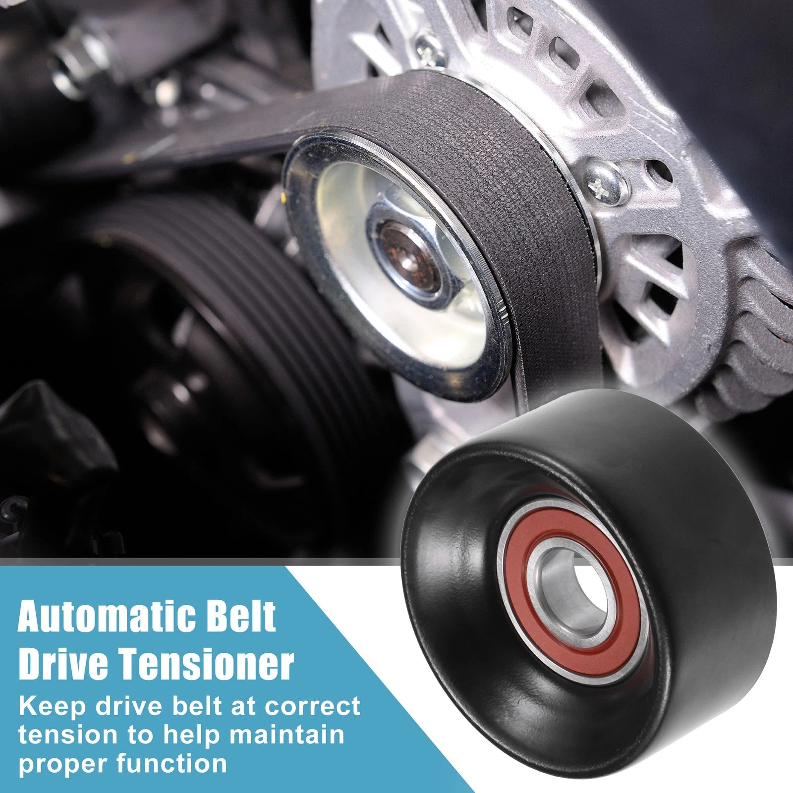 Belt Tensioner Pulley Assembly No.166200H020 for Nissan Altima (2016–2018)