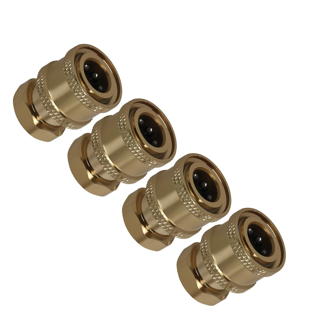 1/4" Quick-Connect Socket for Pressure Washer to Female NPT Brass (5000–5000)