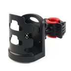 Black Cup Holder Handlebar Mount for Motorcycle ATV Bike