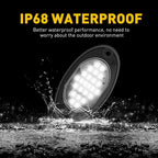 4X White LED Rock Lights for SUV Pickup Truck (Offroad)