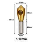 Countersink Drill Bit Set of 4 for Metal Wood Plastic
