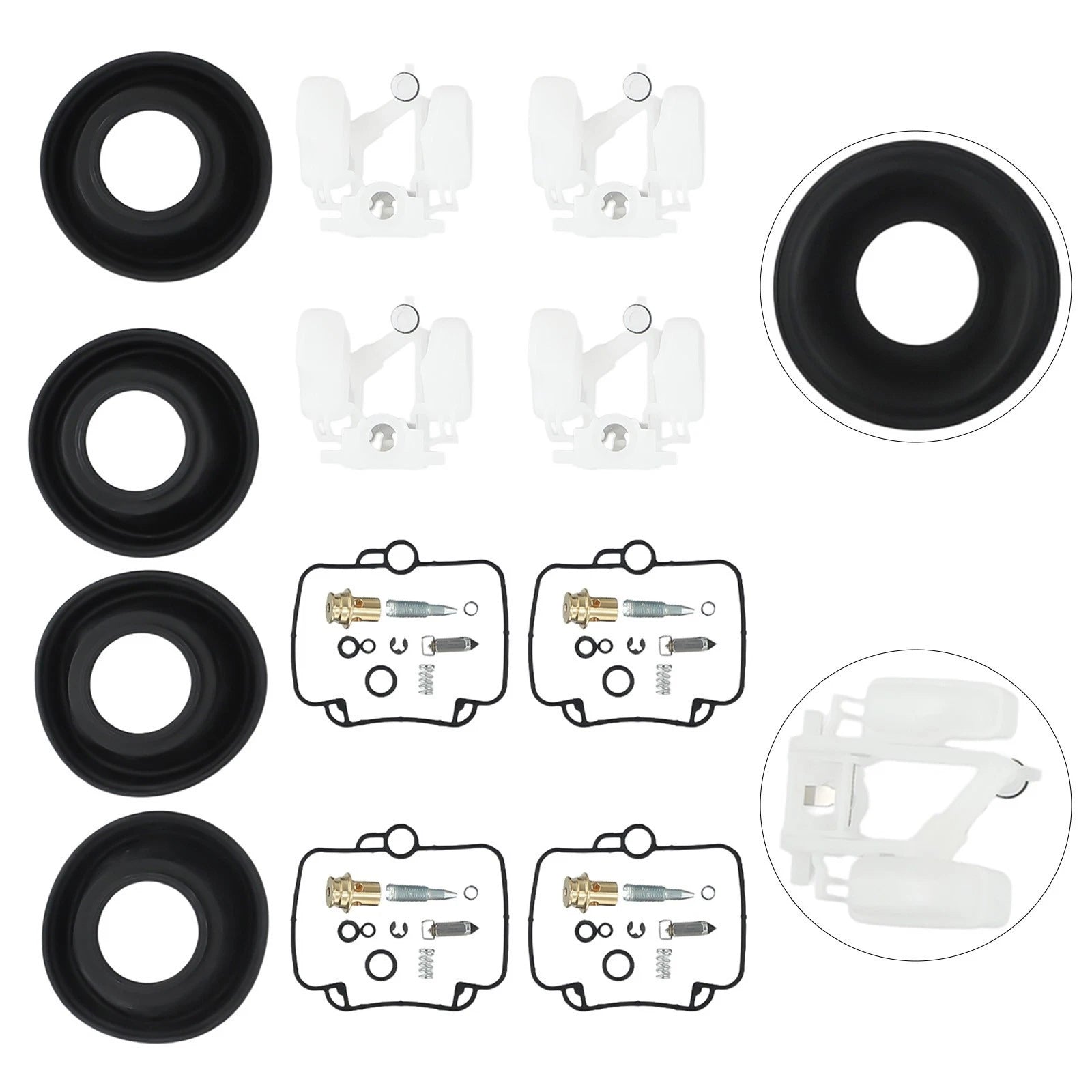 Set of 4 Carburetor Repair Kits for Suzuki GSXR1100 (BST36)