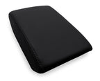 Center Console Lid Armrest Cover for Subaru Forester (2019–2024) Black PVC Leather