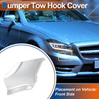 Tow Hook Cover for Mercedes-Benz CLS (2012–2018) No.A2188850326 Silver Tone