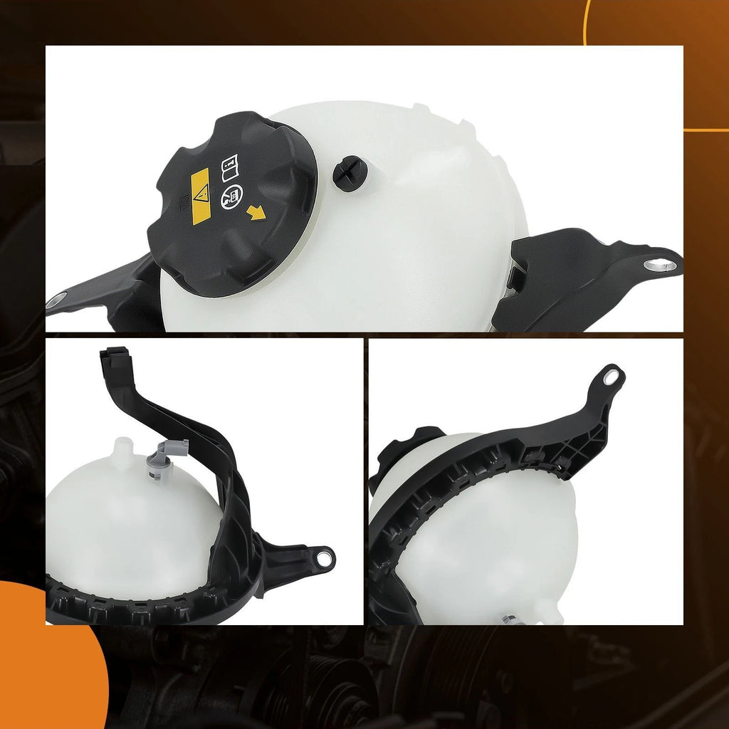 Engine Coolant Overflow Tank w/ Sensor Cap for BMW 528i xDrive (2012–2016)