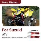 Adjustable Front Air Shocks Absorber for Suzuki Quadsport Z400 LTZ400 (2003–2014)