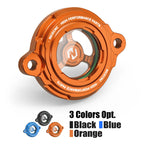 NICECNC Engine Oil Filter Cover Cap for KTM 450 SX-F 450 EXC 450 XC-W (2012–2015)