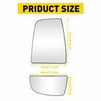 2X Heated Mirror Glass Upper Lower Left Side for Ford Transit-150 (2015–2022) EOJ