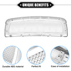 Front Grille Assembly for Dodge Ram 1500 (2009–2010) Chrome Silver Tone
