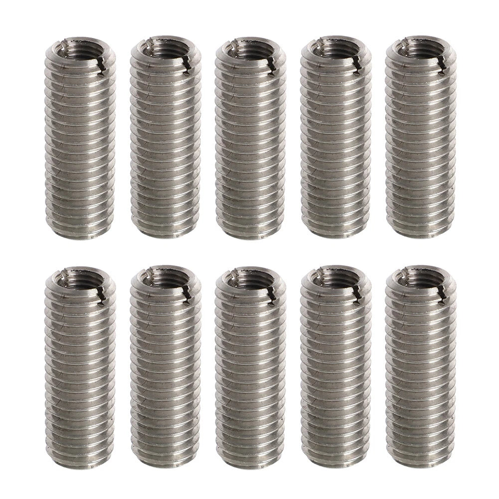 10PCS Head Bolt Thread Inserts M11x1.5 for Toyota Solara (2002–2005)