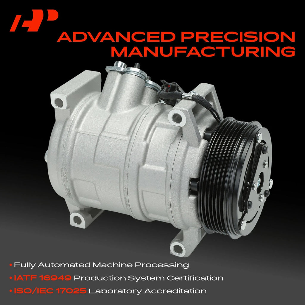 A/C Compressor with Clutch for Buick Enclave, Chevy Traverse (2009-2012)