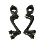 360 Adjustable Highway Foot Peg Mounting for Harley (Fits 1.25" 32mm Engine Guard)