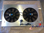 Aluminum Shroud & Fans for 2004-2006 Holden Commodore VZ LS1 LS2 SS V8