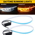 LED Amber Turn Signal Strip Bar for Universal Vehicles (Flexible, Sequential)