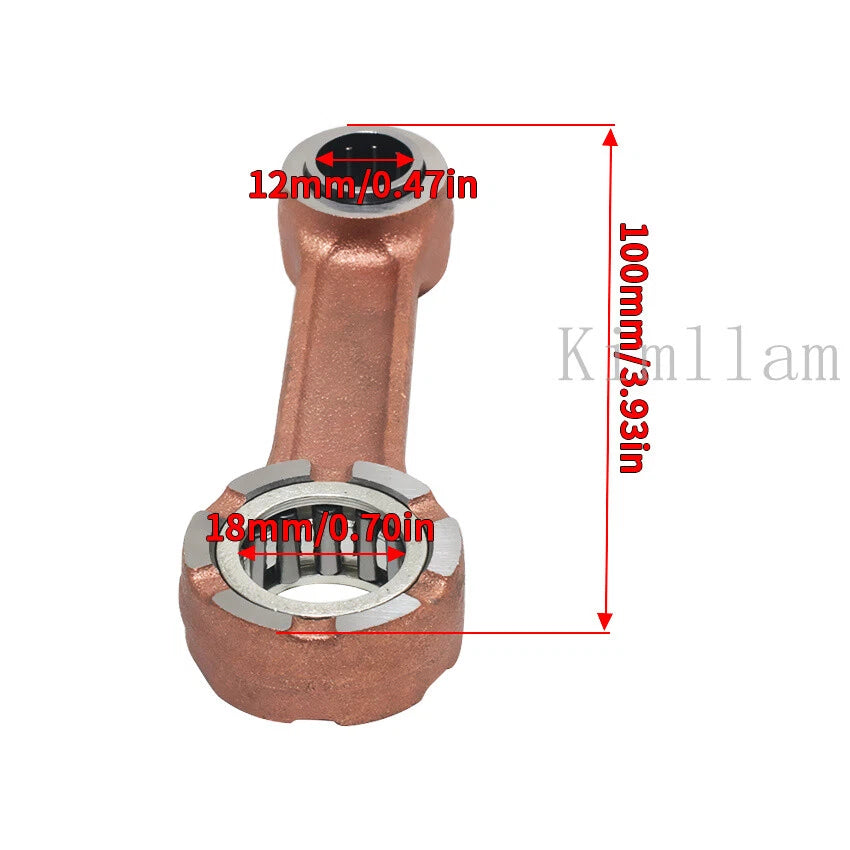 Connecting Rod Assembly for Yamaha 2-Stroke Outboard 6HP 8HP (6G1-11651-01)