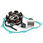 Magneto Stator + Voltage Rectifier + Gasket for Honda CRF150F (2006–2017) 31120-KPT-A01