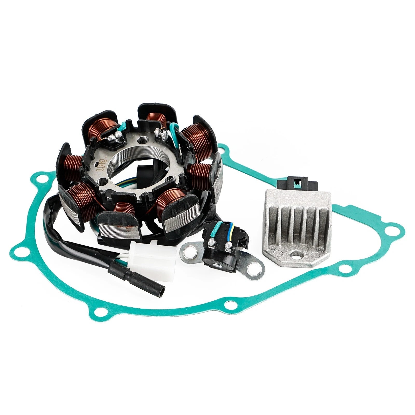 Magneto Stator + Voltage Rectifier + Gasket for Honda CRF150F (2006–2017) 31120-KPT-A01