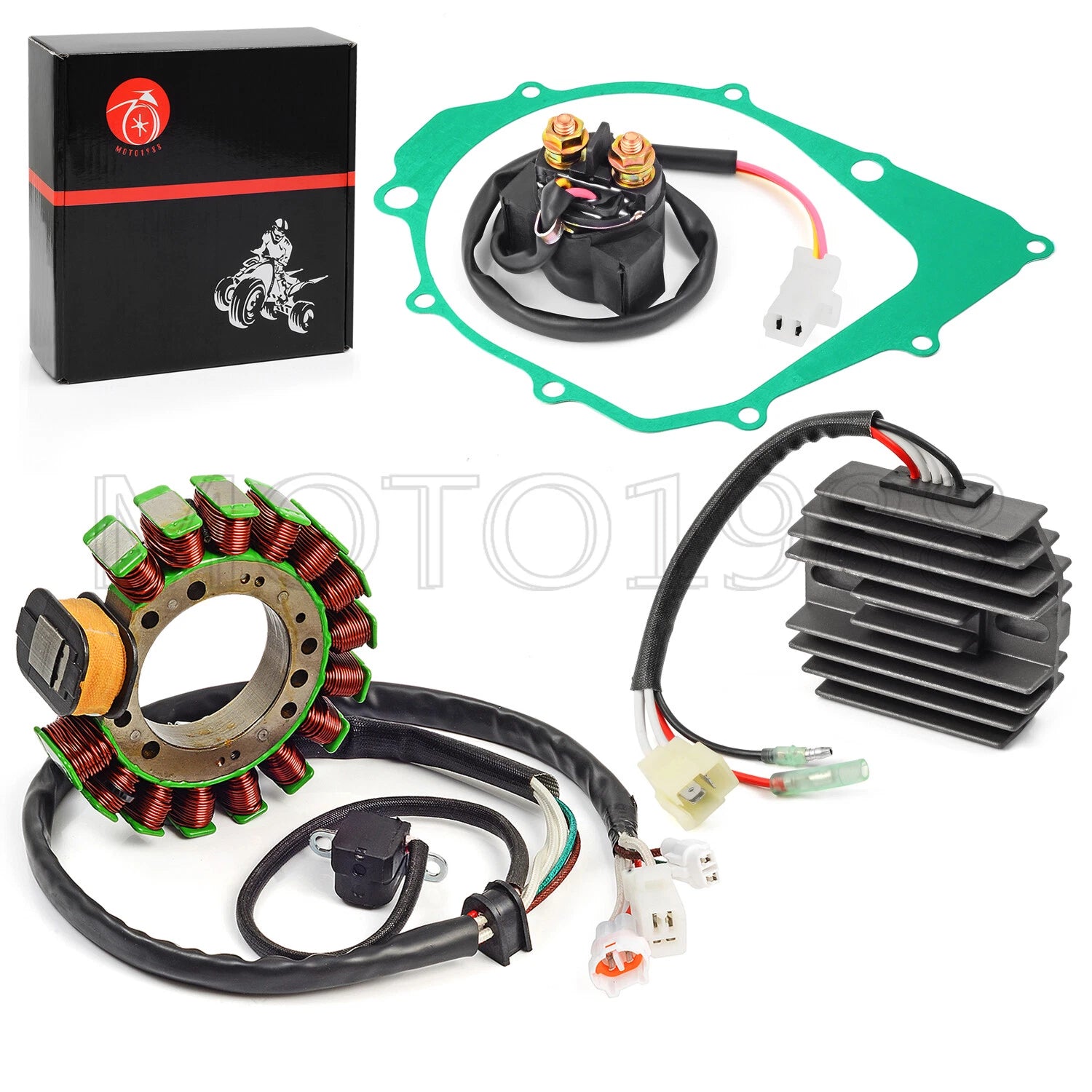 Magneto Stator Regulator Relay Gasket for Yamaha Warrior 350 (1996–2001)