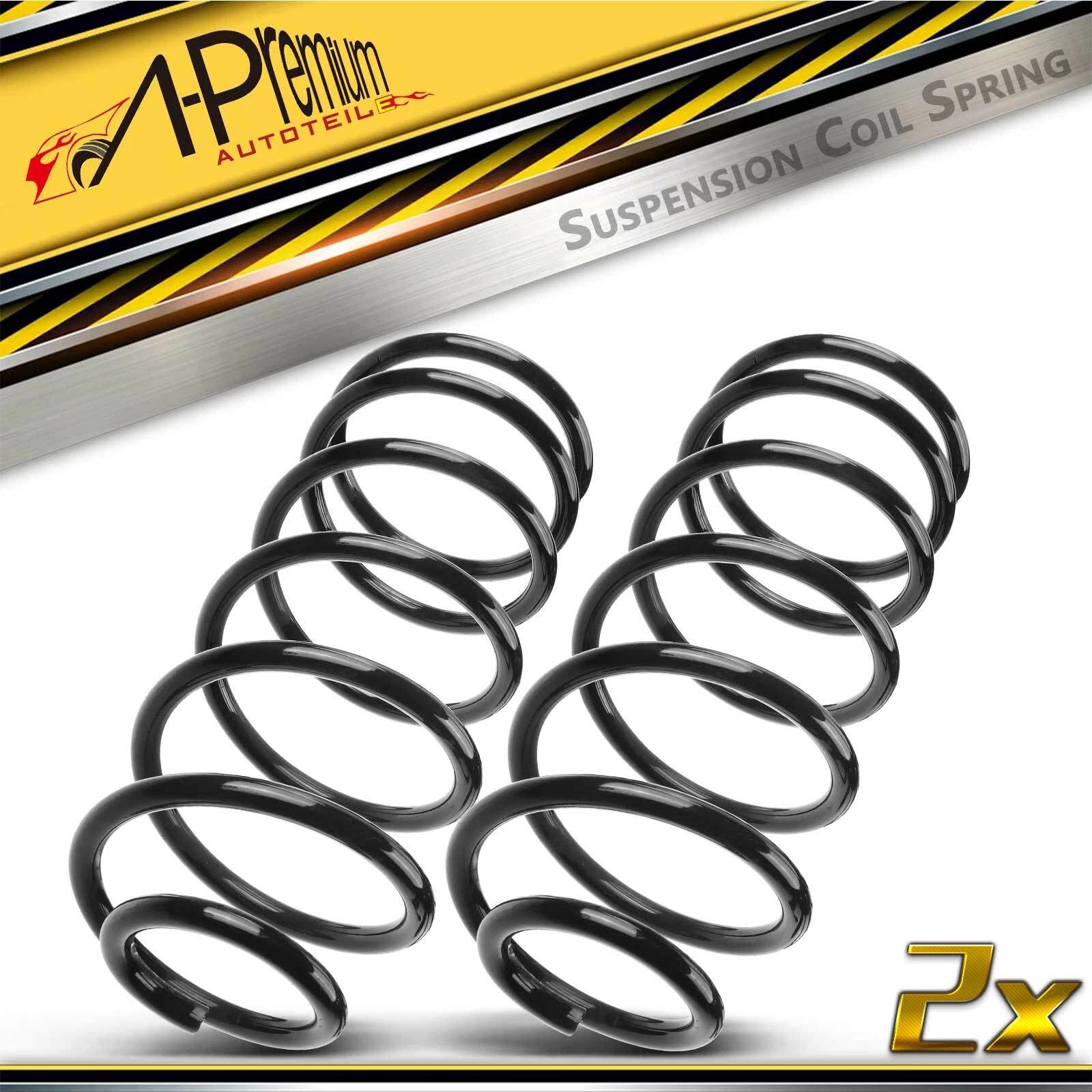 2X Rear Coil Springs for Chevrolet Impala (2004–2013) Buick LaCrosse (2005–2009)