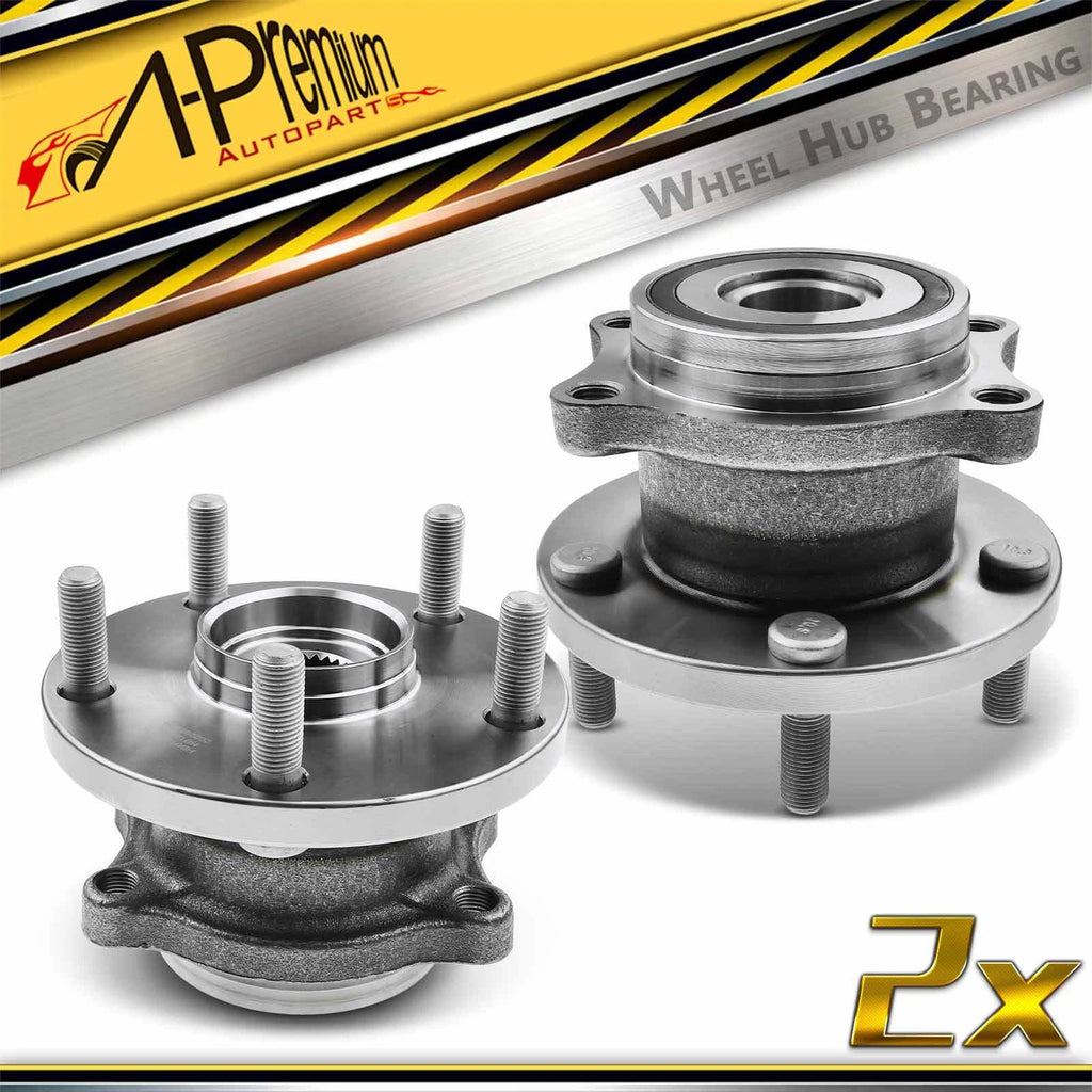 2X Rear Wheel Hub & Bearing Assembly for Subaru Tribeca (2008–2014)