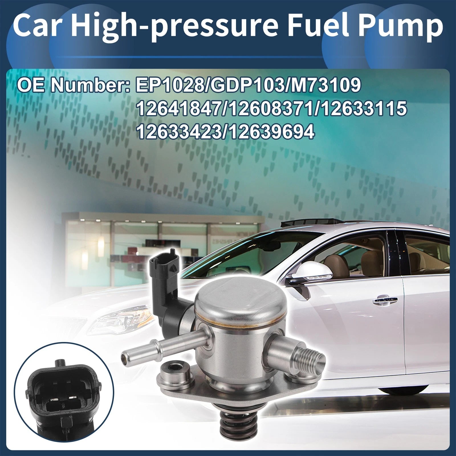 High Pressure Fuel Pump for Chevrolet Equinox Malibu Impala GMC (2005–2013) No.12641847