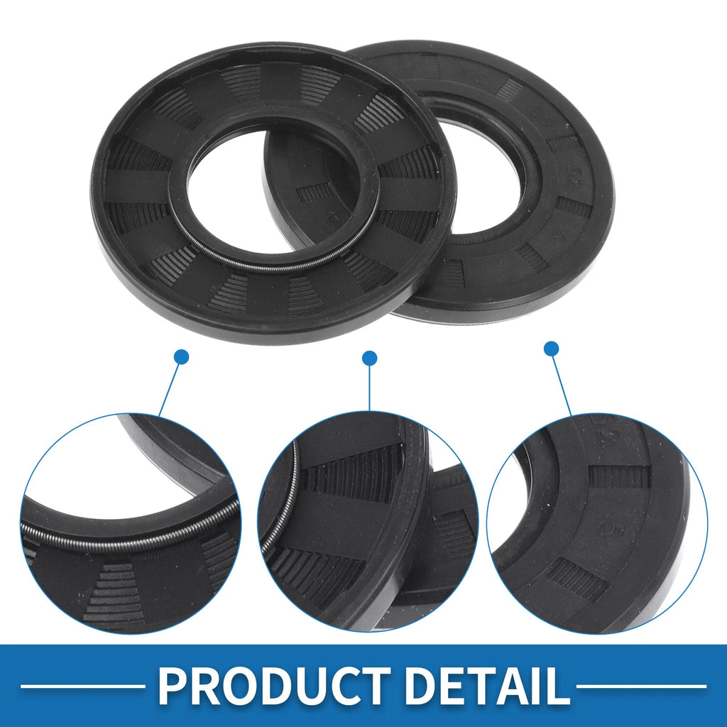Set of 5 Oil Seal Rotary Shaft Seal Nitrile Rubber 25x52x5mm