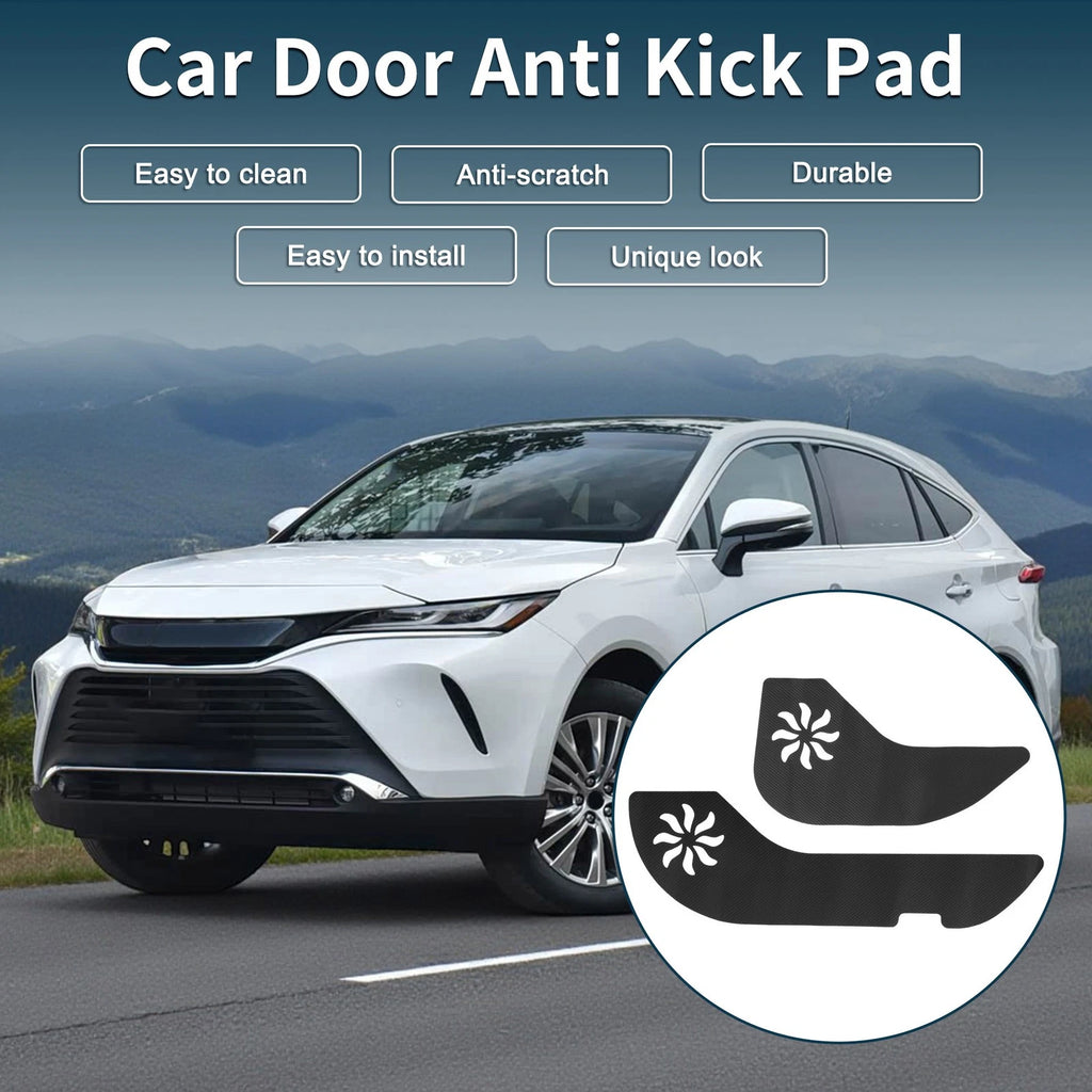 Leather Anti Kick Pad Sticker for Toyota Harrier (2020–2023) MXUA80