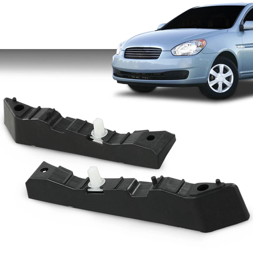 Front Upper Bumper Bracket Set for Hyundai Accent (2006–2011)