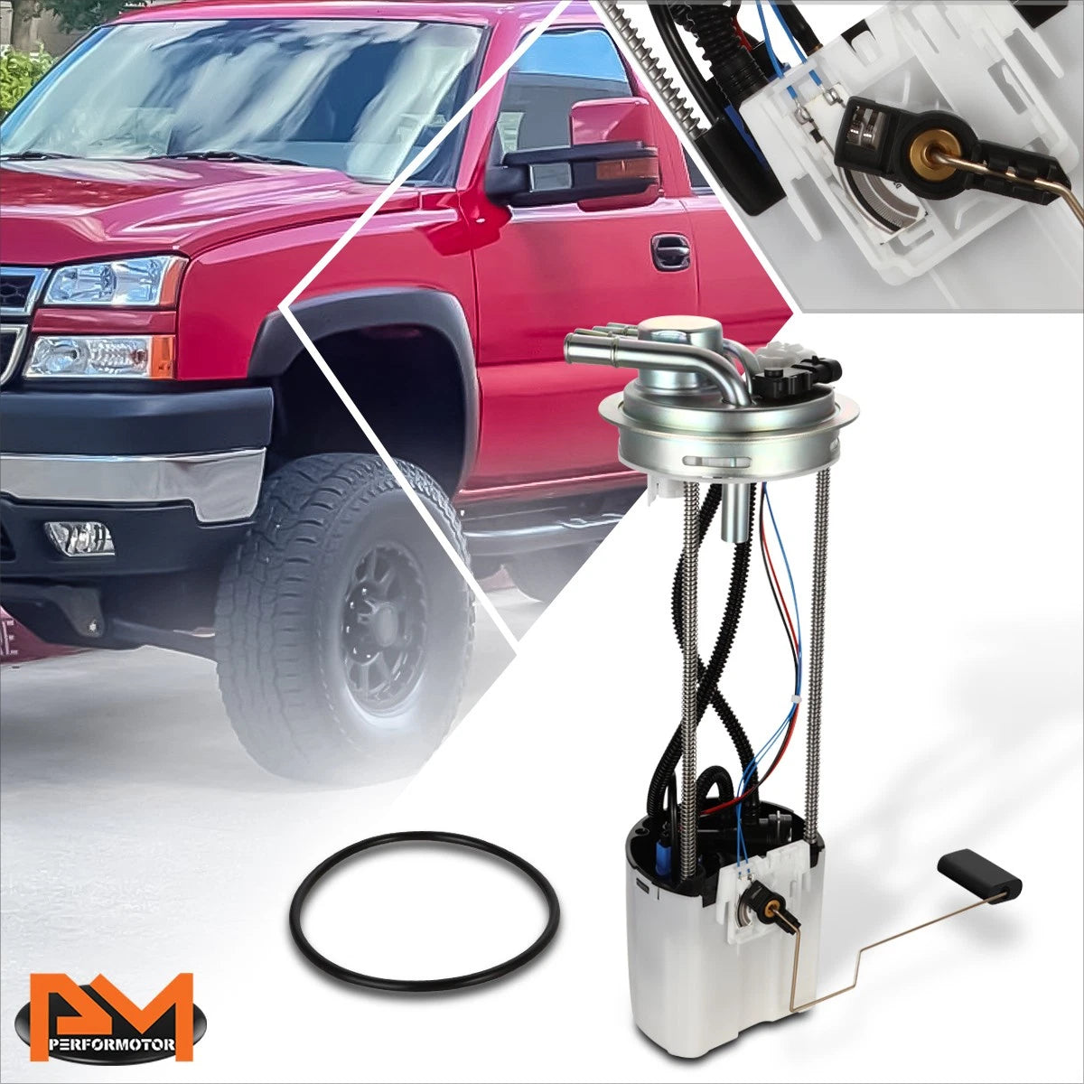 Fuel Pump Module Assembly for Silverado/Sierra 3500 6.0L 8.1L (2004–2007)