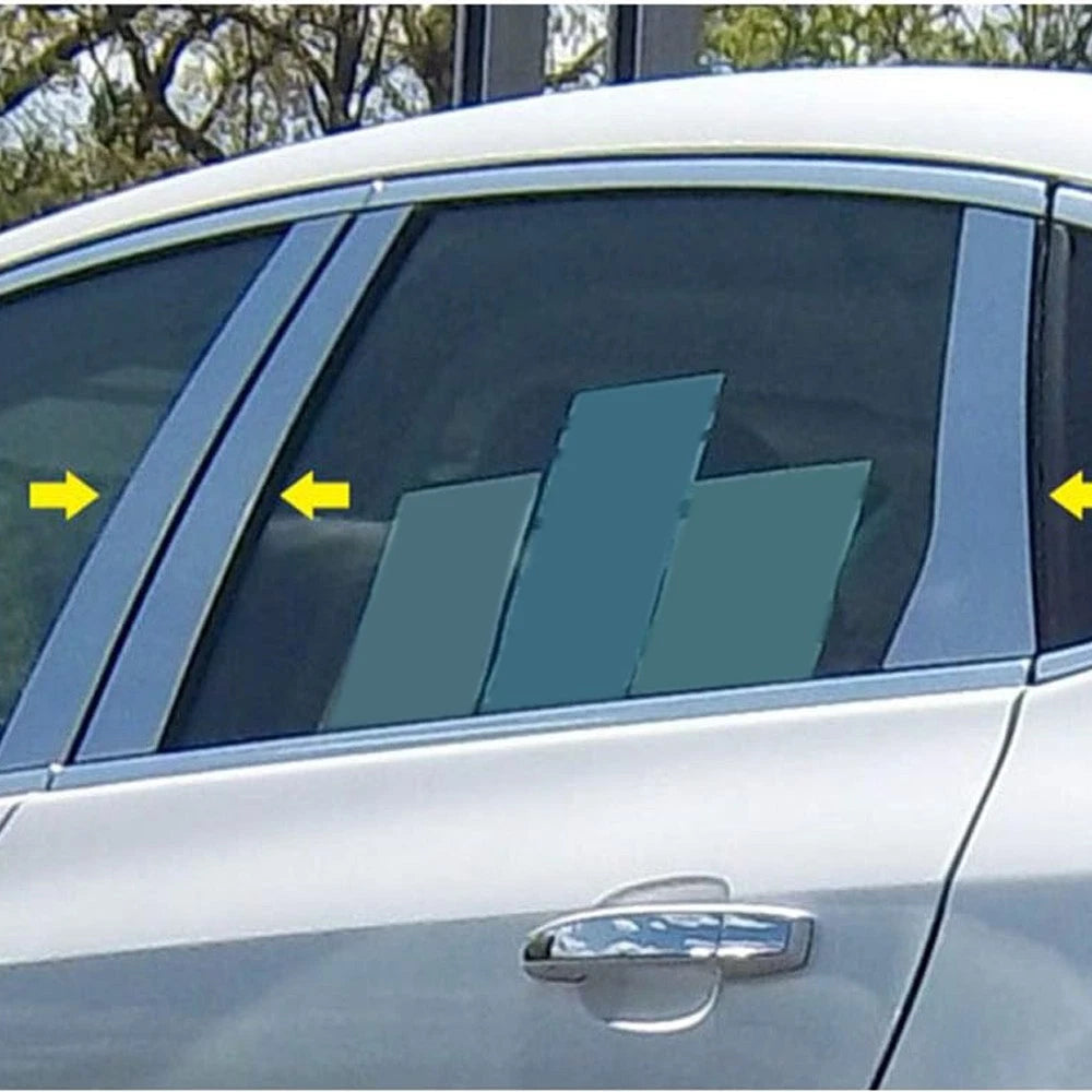Luxury FX Chrome Pillar Post Set 6pc for Buick Verano (2012–2017)