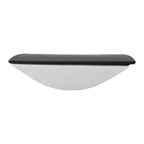 Self-adhesive Plastic Handle for Cabinet Wardrobe Sliding Door (Black)
