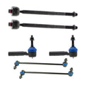 Set of 4 Mevotech Supreme Tie Rod Ends Sway Bar Link Kit for Yukon XL